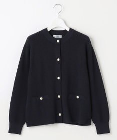 J.PRESS LADIES 【洗える】ORGANIC GASS COTTON クルーネック アウター
