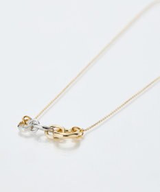 Phoebe 【金属アレルギー対応】ミックスループメタルネックレス　ゴールド　ニッケルフリー