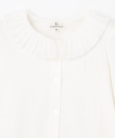 組曲 KIDS 【110-140㎝】プリーツカラー ブラウス