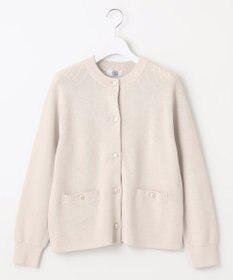 J.PRESS LADIES 【洗える】ORGANIC GASS COTTON クルーネック アウター