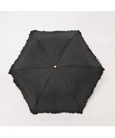 UNBILLION カシュネ cachenez / PUヒートカットフリル3段折りたたみ傘