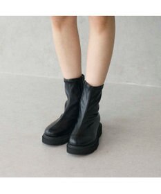 MODE ET JACOMO <carino>【レイン対応】厚底ショートブーツ