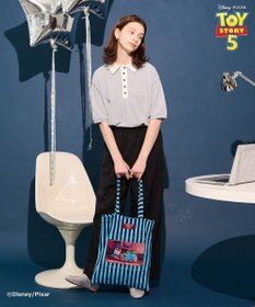 AMERICAN HOLIC 【TOY STORY 5】ストライプパイルトートBAG