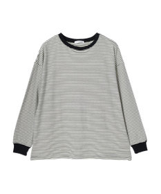 Green Parks マシュマロタッチボーダープルオーバー