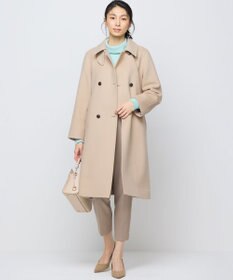 組曲 【2WAY・WEB限定】ウールカシミヤミックス ハイネックニット