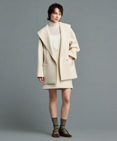 uncrave プルーフ メルトン ミニスカート（uncrave STANDARD）