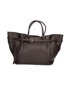 INTER-CHAUSSURES 【CHRISTIAN VILLA】シュリンクレザーハンドバッグ