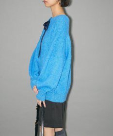 Green Parks ボウタイリボン付きニット