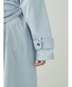 earth music&ecology 着流しロングトレンチ