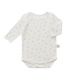 MIKI HOUSE HOT BISCUITS 【70-80cm】 長袖ボディシャツ(かぶり仕様)