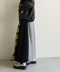 AMERICAN HOLIC シャギーチェックプリーツスカート