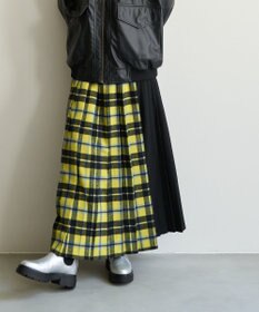 AMERICAN HOLIC シャギーチェックプリーツスカート