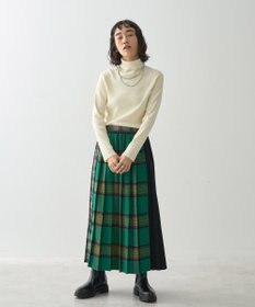 AMERICAN HOLIC シャギーチェックプリーツスカート