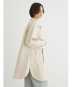 Green Parks 撥水加工　ケア楽ステンカラーミドル丈コート