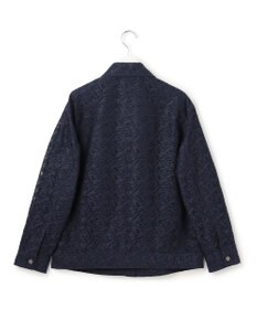 ICB L 【洗える】リーフラッセルレース ジャケット