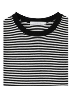 AMERICAN HOLIC ５分袖リブニットプルオーバー