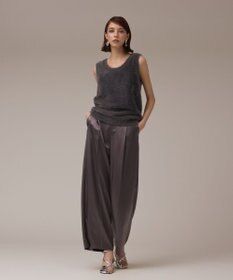 GRACE CONTINENTAL オフタートルニットトップ