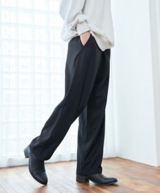 WEGO 【ウエストゴム】TRイージーストレートパンツ