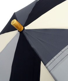 +RING 【限定/日本製】プラスリング 晴雨兼用傘（長ショート）BLK SR305