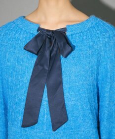 Green Parks ボウタイリボン付きニット