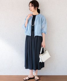 組曲 S GIZAコットンドルマンスリーブ Tシャツ