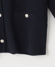 J.PRESS LADIES L 【洗える】ORGANIC GASS COTTON クルーネック アウター