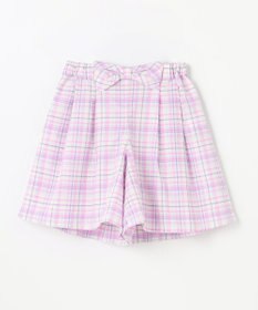 ANY KIDS チェック柄キュロット