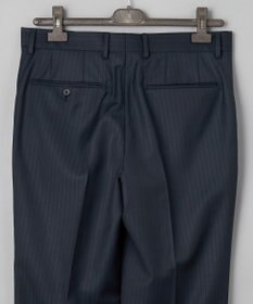 GOTAIRIKU 通年仕様【DORMEUIL/ドーメル】ミレニアル  3ピーススーツ(ネイビー)