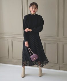 Feroux パール襟 ニット