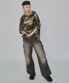 WEGO 【ユニセックス着用ITEM/MLサイズ展開】カモフラグラフィックT（SS）