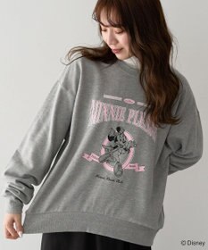 Green Parks ミッキー＆フレンズ／ラウンドヘム裏毛プルオーバー