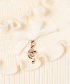 ANY KIDS 音符チャーム付き カットソー