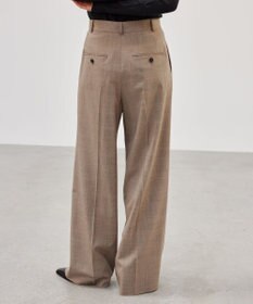 BEIGE， 【洗える】MER / グレンチェックパンツ