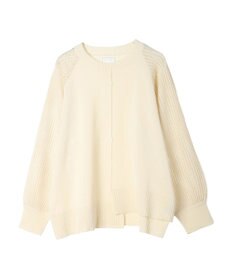 Green Parks ショルダーメッシュニットプルオーバー