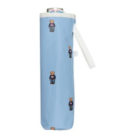 MOONBAT POLO RALPH LAUREN 晴雨兼用日傘 折りたたみ傘 ポロベアプリント／遮光 遮熱 UV