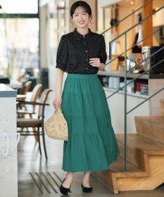 Tiaclasse ティアードフレアスカート