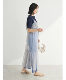 Green Parks プリーツ５分袖プルオーバー