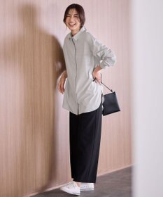 ANY L 【手洗い可能/抗菌防臭/UVカット/速乾】ロングシャツ