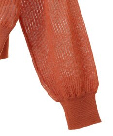 Green Parks ラメシアーリブニットプルオーバー