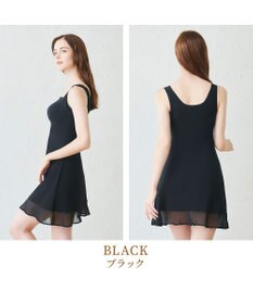 BRADELIS New York 【BRADELIS NewYork peace】綿混楽々dailyバストスリップ23 接触冷感 吸汗速乾 サラッと快適な補正スリップ