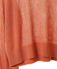 Green Parks ラメシアーリブニットプルオーバー