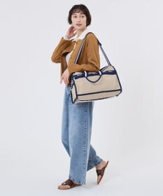 LeSportsac DELUXE MED WEEKENDER/スペクテイターボーン/ネイビー