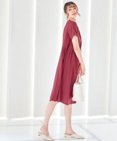 Tiaclasse 【洗える】サイド切替ワンピース