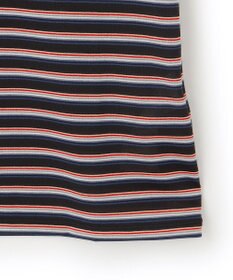 ICB L 【洗える】 シアーマルチボーダー カットソー