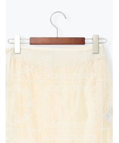 Te chichi チーフ刺繍ラップスカート付きパンツ