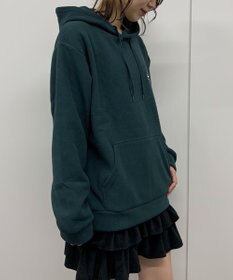 WEGO 【ユニセックス着用ITEM】ワッフルフリースOP刺繍プルパーカー