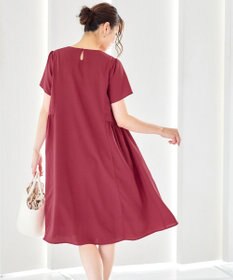 Tiaclasse 【洗える】サイド切替ワンピース