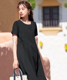 Tiaclasse 【洗える】サイド切替ワンピース