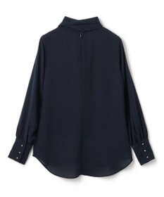 BEIGE， 【WEB限定・洗える】STOW / ボウタイブラウス