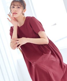 Tiaclasse 【洗える】サイド切替ワンピース